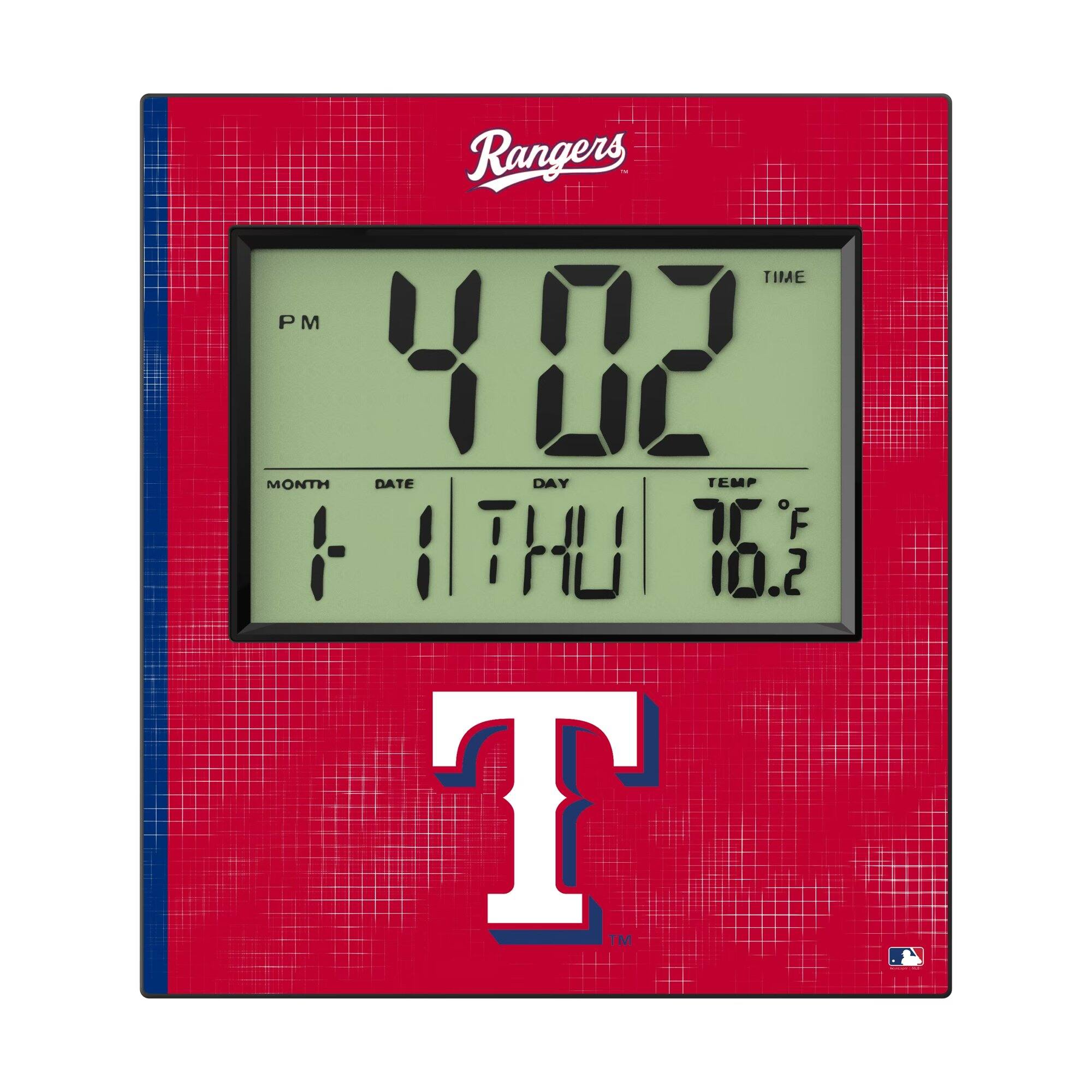 Rangers - TIME PM 4:02 MONTH 1 DATE 11 DAY THU TEMP 76.2 F