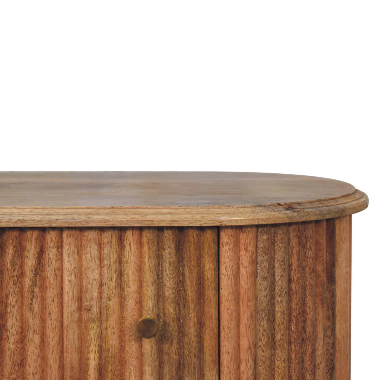 Alt View 1. Artisan Furniture - Artisan Furniture Solid Wood Soba Nordic Chest, 3 Drawers, Brown - Brown.
