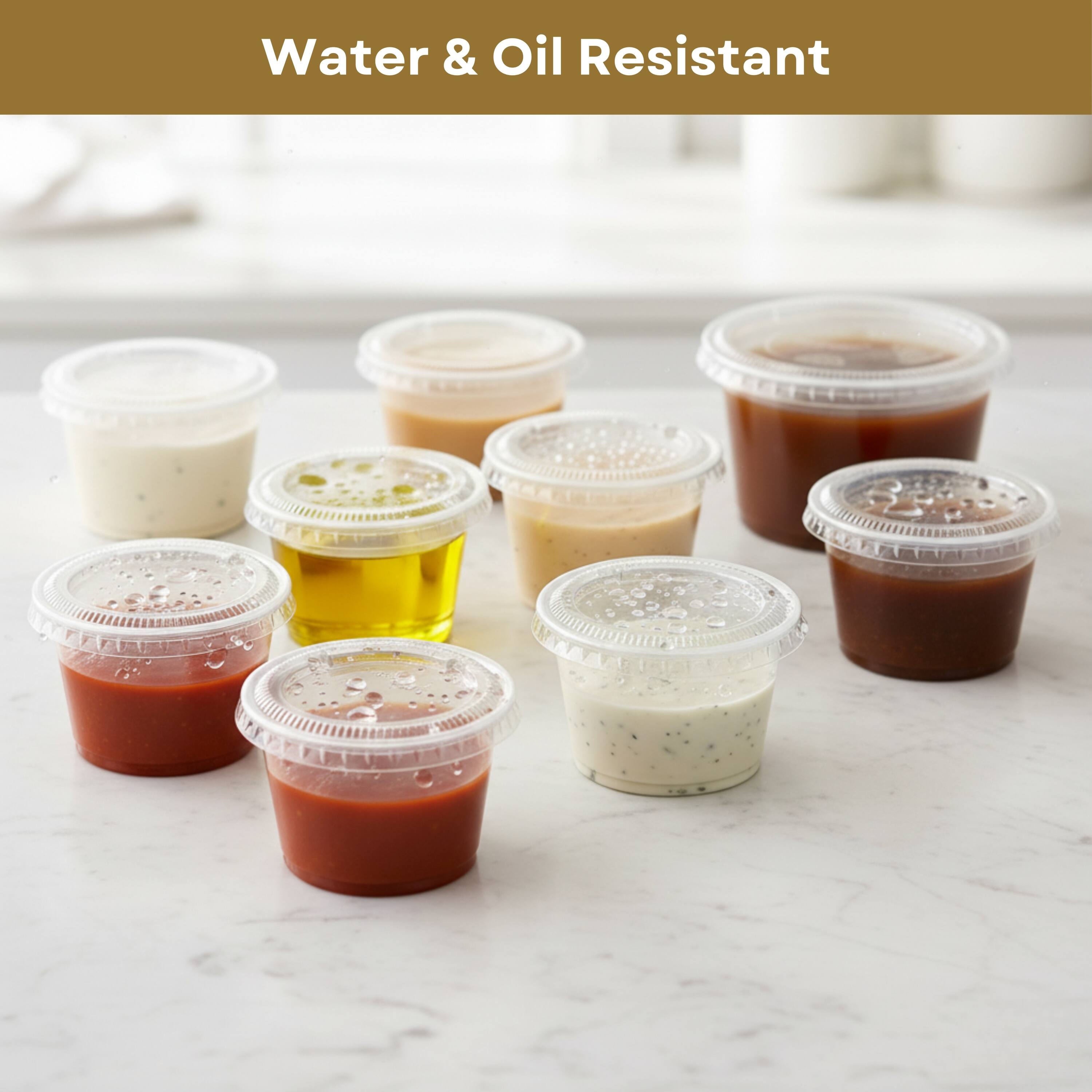 Water & Oil Resistant