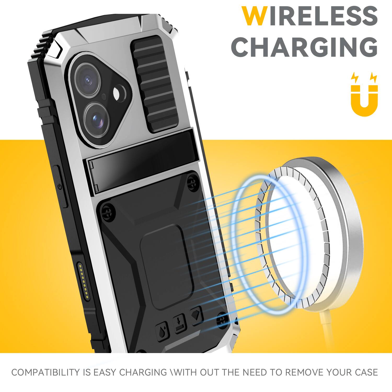 WIRELESS CHARGING

COMPATIBILITY IS EASY CHARGING WITH OUT THE NEED TO REMOVE YOUR CASE