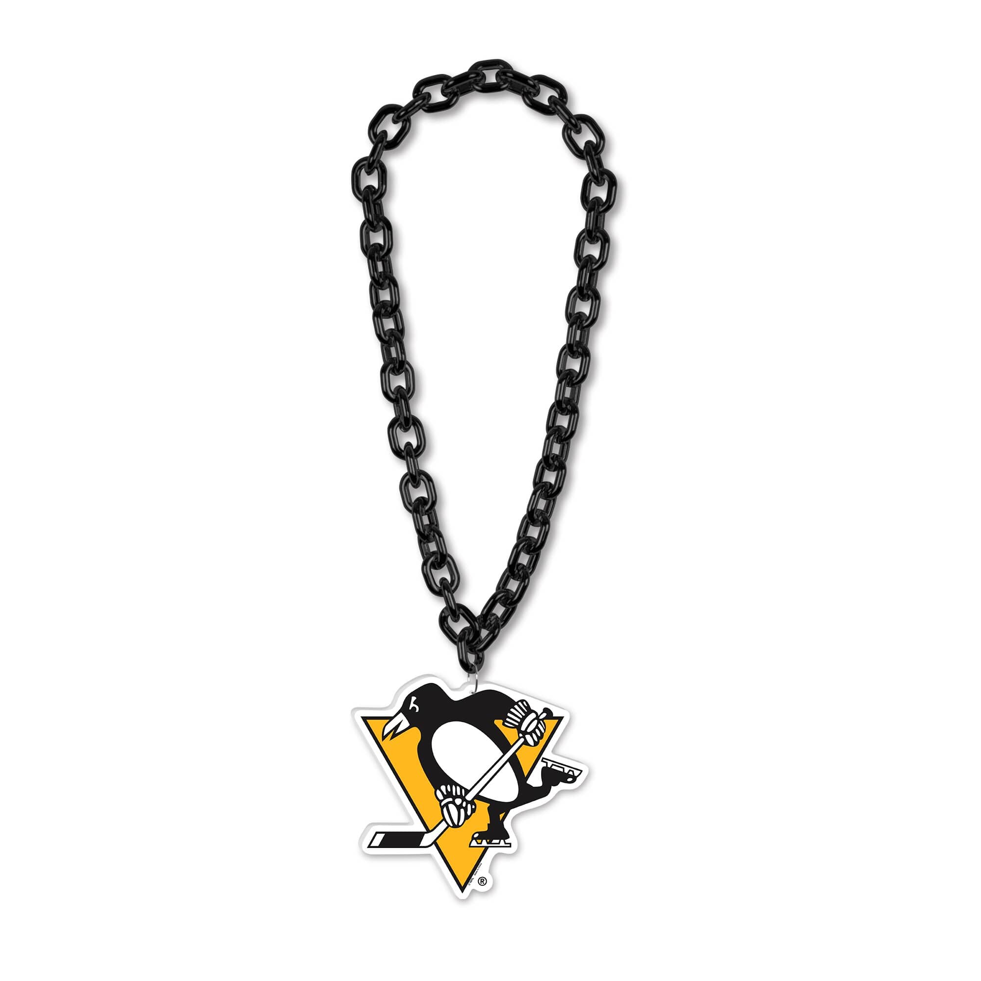 WinCraft - Pittsburgh Penguins Big Chain Logo Necklace - Multicolor