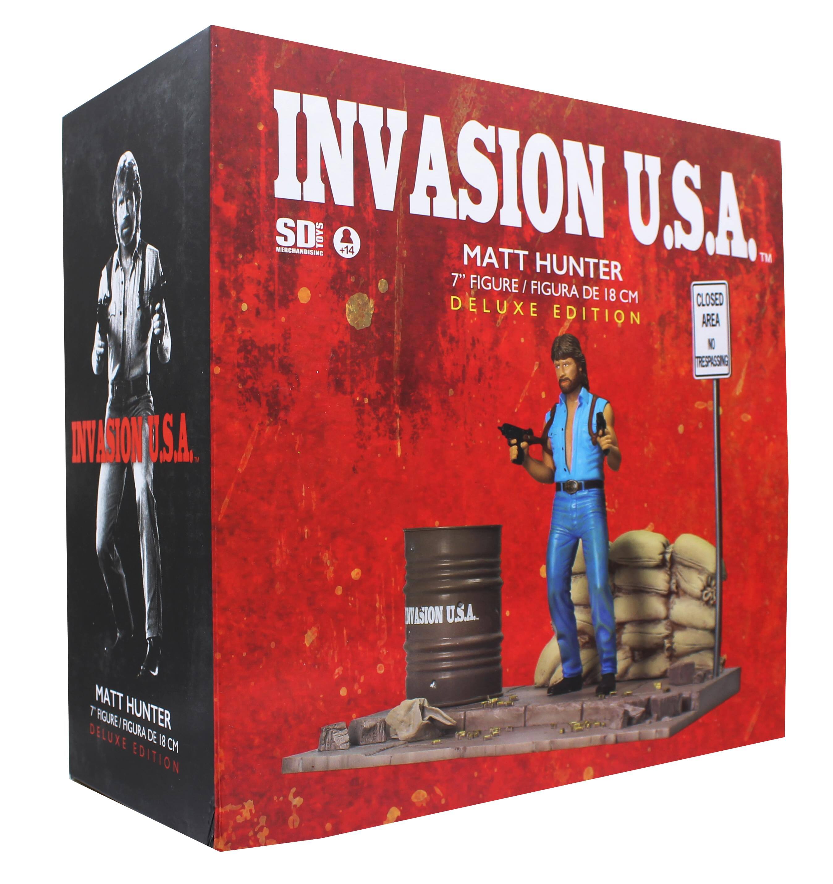 INVASION U.S.A. - MATT HUNTER 7" FIGURE / FIGURA DE 18 CM DELUXE EDITION