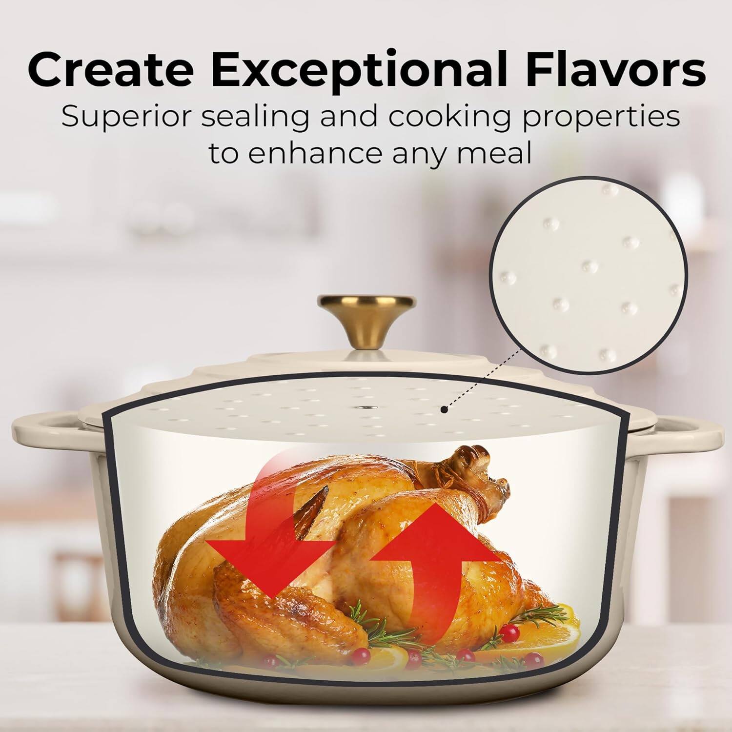 Create Exceptional Flavors  
Superior sealing and cooking properties to enhance any meal
