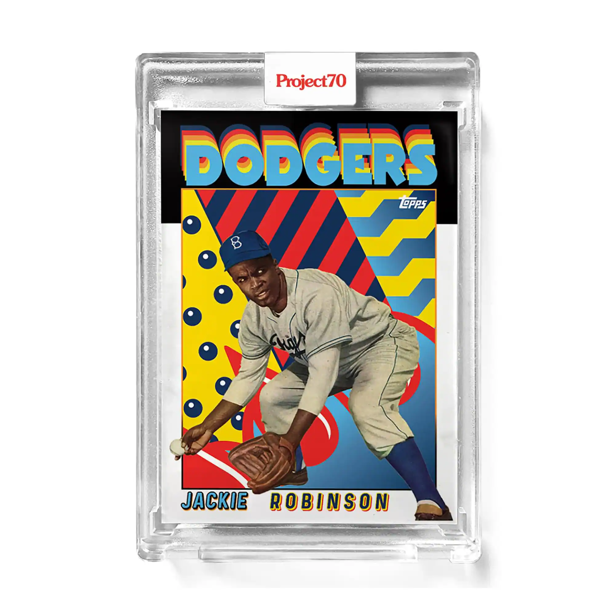 MLB Topps Project70 Card 525 | Jackie Robinson by Claw Money - Blue