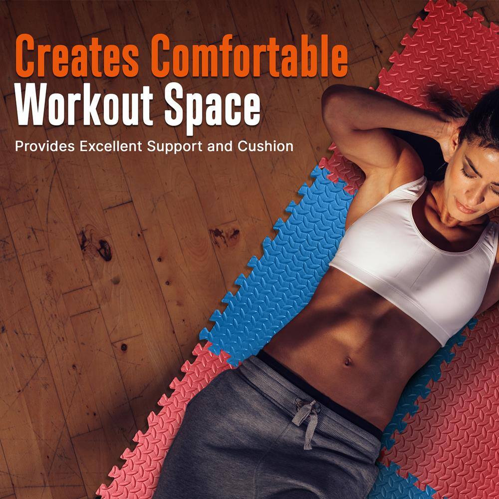 Creates Comfortable Workout Space  
Provides Excellent Support and Cushion