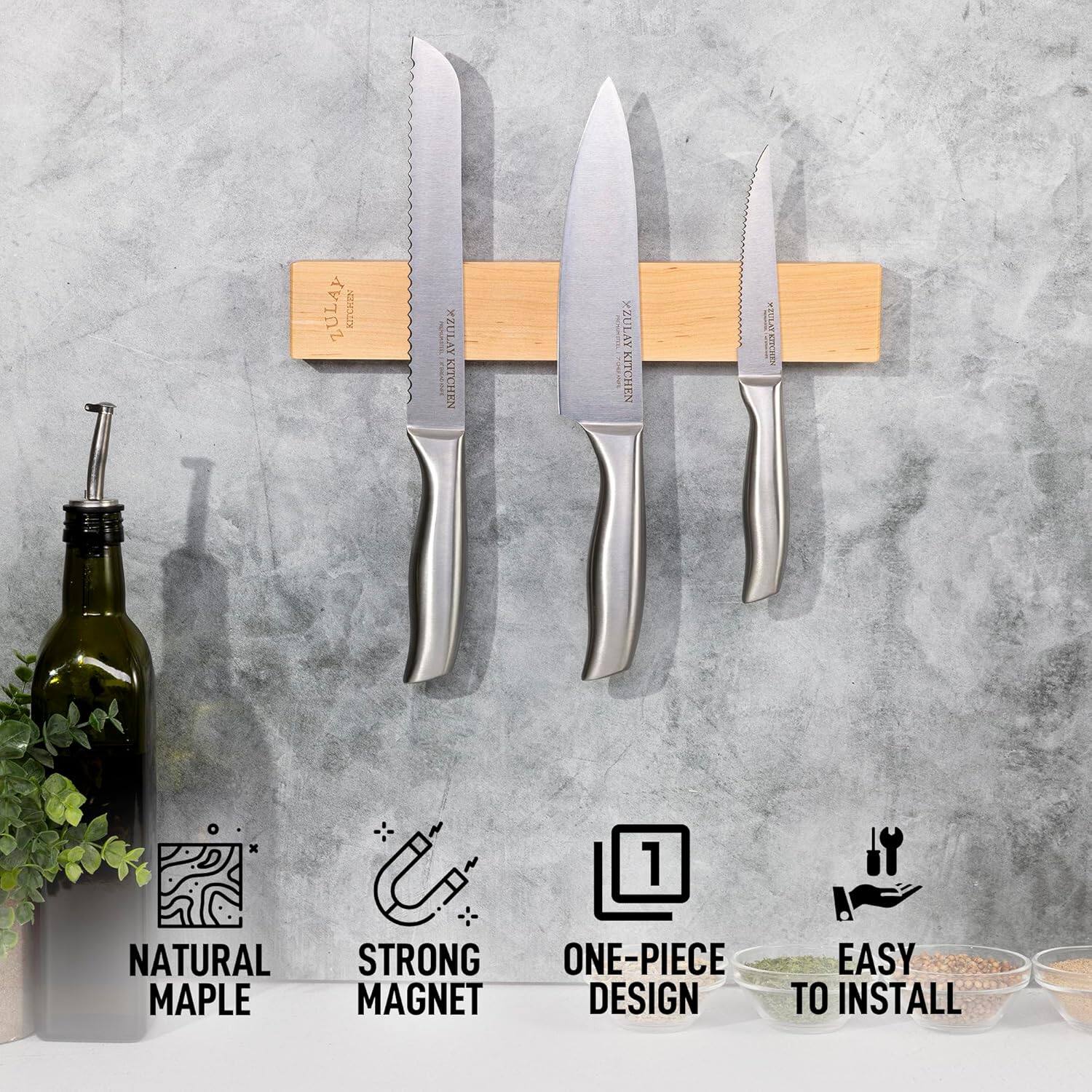 ZULAY TCRI! YZULAY i KITCHEN HZULAY SAEIPC KITCHEN mLA E 1 NATURAL MAPLE STRONG ONE-PIECE MAGNET DESIGN EASY TO INSTALL

Corrected text:
ZULAY TCRI! YZULAY i KITCHEN HZULAY SAEIPC KITCHEN mLA E 1 NATURAL MAPLE STRONG ONE-PIECE MAGNET DESIGN EASY TO INSTALL