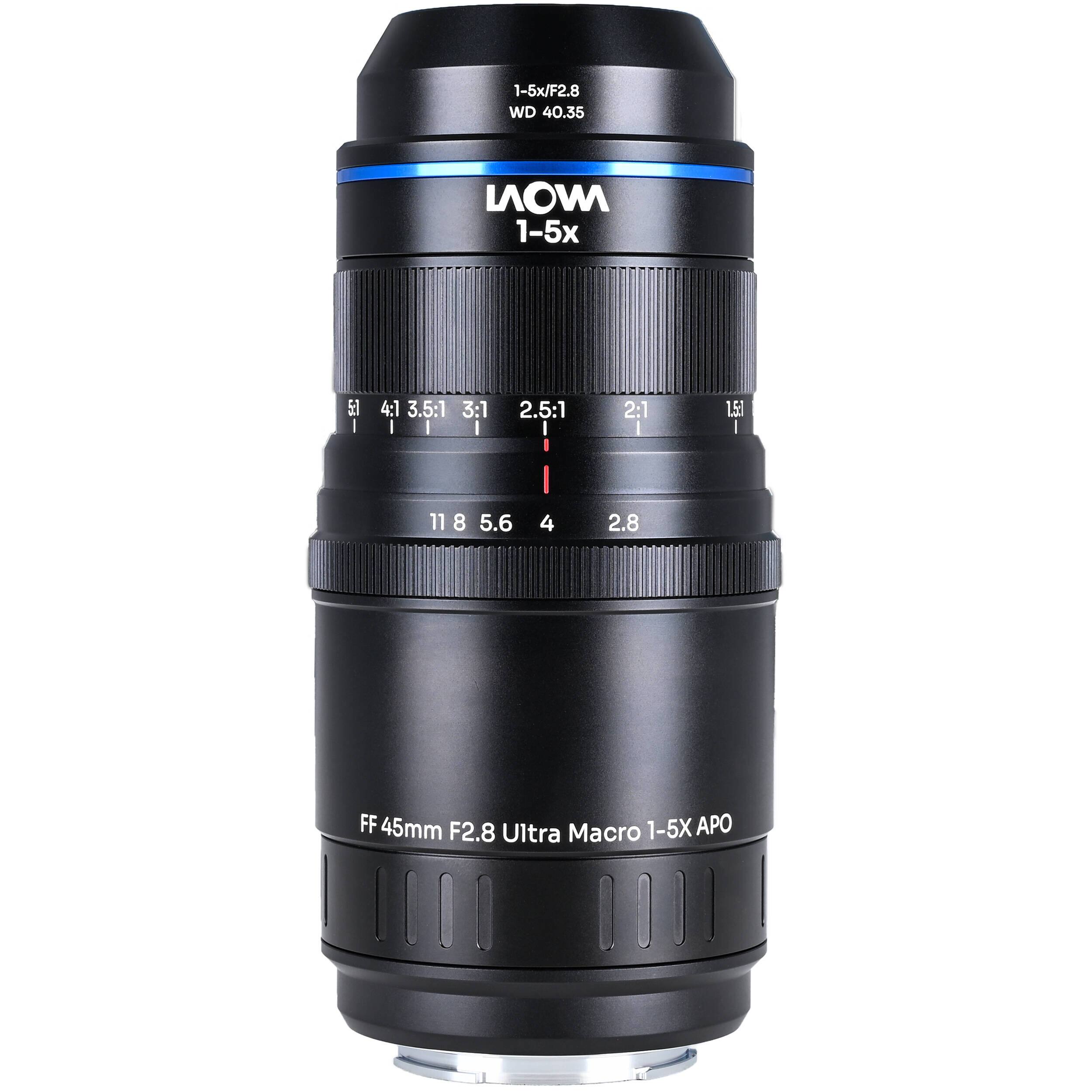 1-5x/F2.8 WD 40.35  
NOW 1-5x  
5.1 |  
4:1 3.5:1 3:1 |  
2.5:1 |  
2:1 |  
1,50  
118 5.6  
4  
2.8  
FF 45mm F2.8 Ultra Macro 1-5X APO