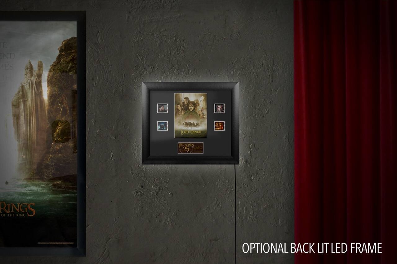 The Lord of the Rings: The Rings of the Ring  
25  
Optional Back Lit LED Frame