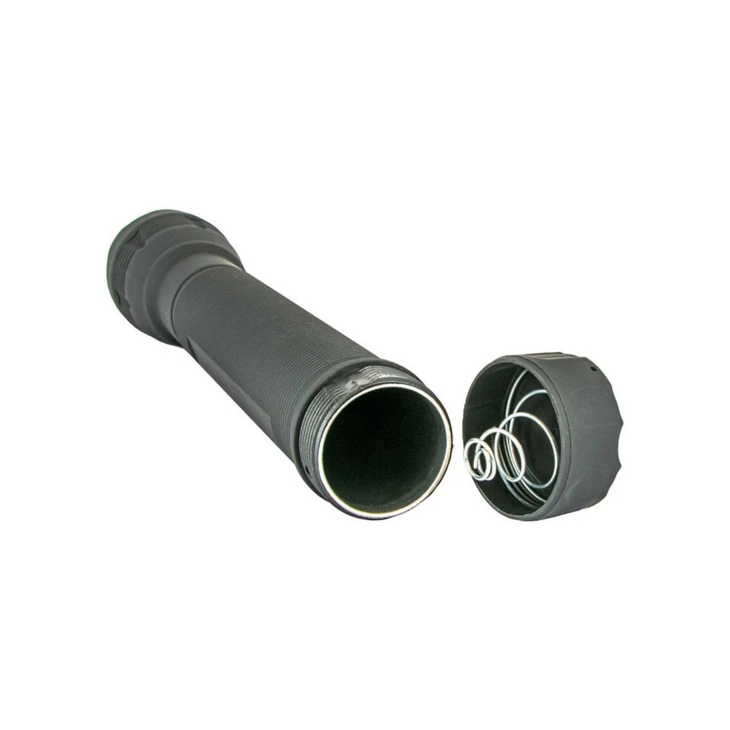Angle. Stock Preferred - Bright Zoomable LED Flashlight - Black.