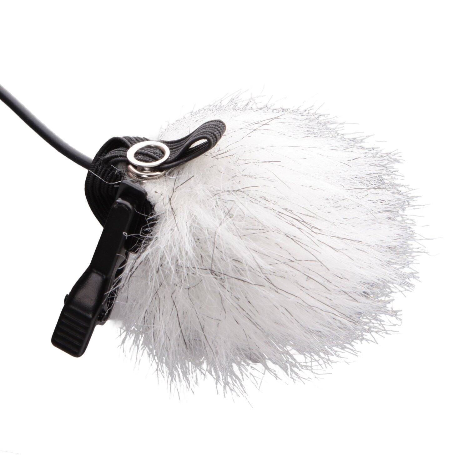 Alt View 1. MOVO - Movo WS10n Universal Furry Outdoor Microphone Windscreen Muff for All Lavalier Microphones (5 PACK).