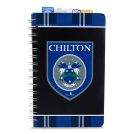 Silver Buffalo - Gilmore Girls Chilton Academy 5-Tab Spiral Notebook With 75 Sheets | 5 x 8 Inch - Blue