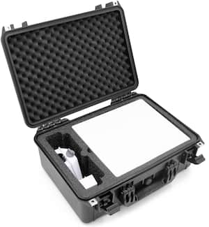 CASEMATIX - Waterproof Case for Starlink Mini Kit AC Dual Band Wi-Fi System and Accessories - Black