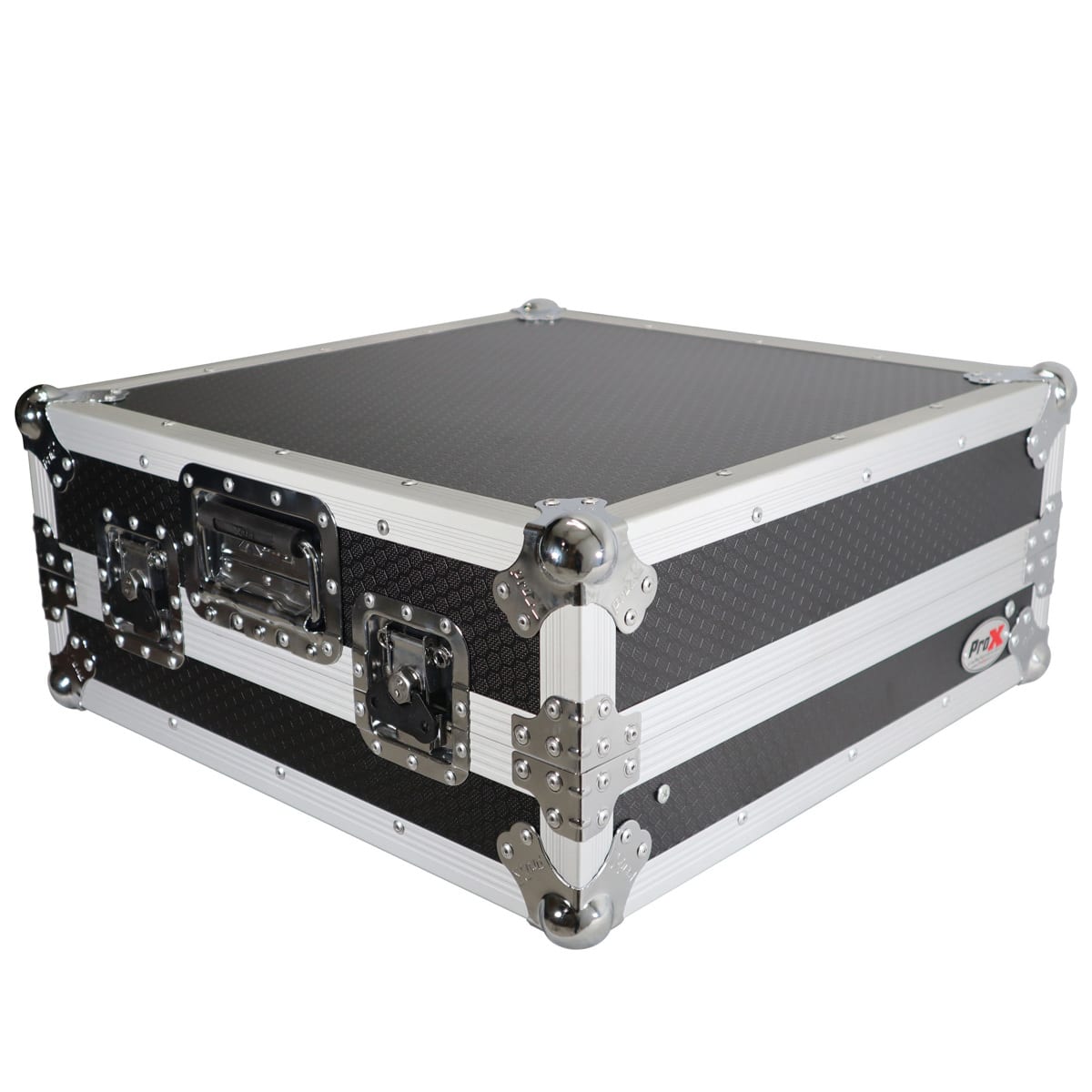 "ProX - XS-19MIXLT ATA-300 Style 10U Top Mount 19"" Slanted Rackmount Mixer Case, Silver on Black" price history on PriceWatchPro