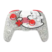 PDP - Rematch Wireless Gaming Controller for Nintendo Switch, Nintendo Switch 2 - Boo-Hoo - Front_Zoom