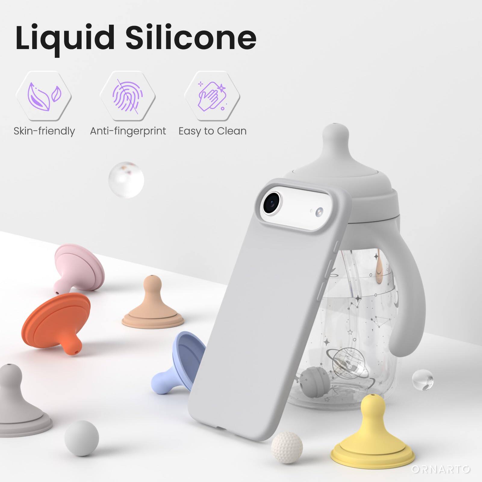 Liquid Silicone

Skin-friendly  
Anti-fingerprint  
Easy to Clean  

ORNARTO