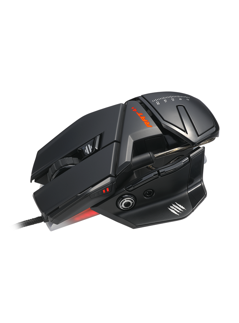Mad Catz R.A.T. 4+ Optical Gaming Mouse HIGH QUALITY 7200 DPI