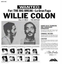 Willie Colon - La Gran Fuga - VINYL LP