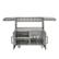 Left. Coyote Outdoor Living - Coyote Outdoor Living cart For 36" Charcoal Grill - Stainless Steel.