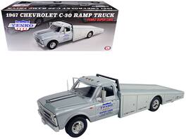 ACME - 1967 Chevrolet C-30 Ramp Truck "Yenko Super Cars" Limited Edition to 248 pieces Worldwide 1/18 - Silver Metallic