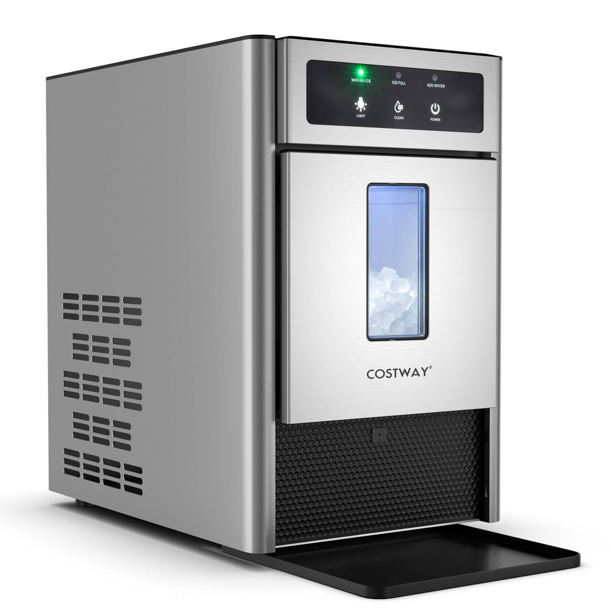 The text on the image reads "COSTWAY," which is the brand name of the ice maker.