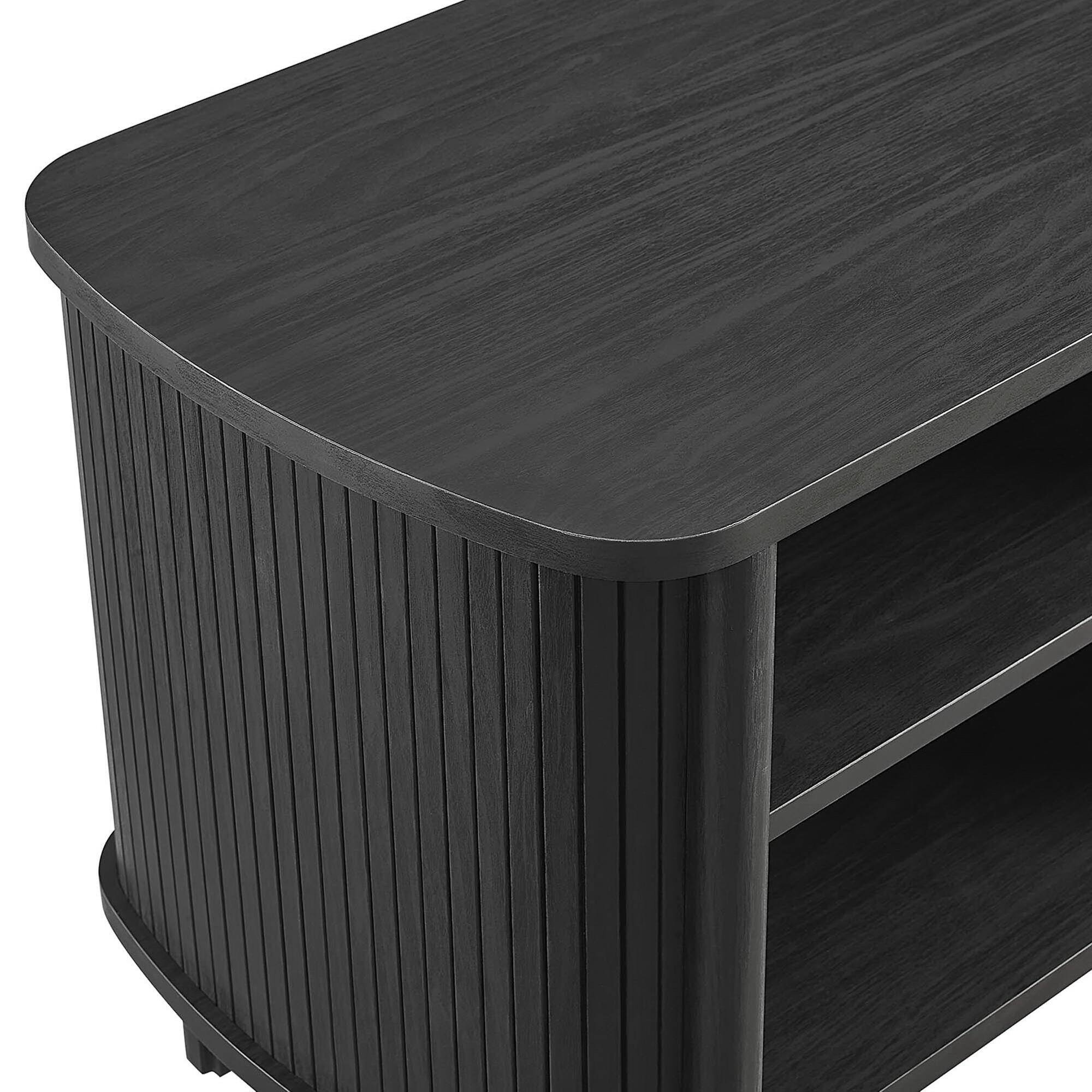 Alt View 6. Modway - Cadence Open Nightstand by Modway - Black.