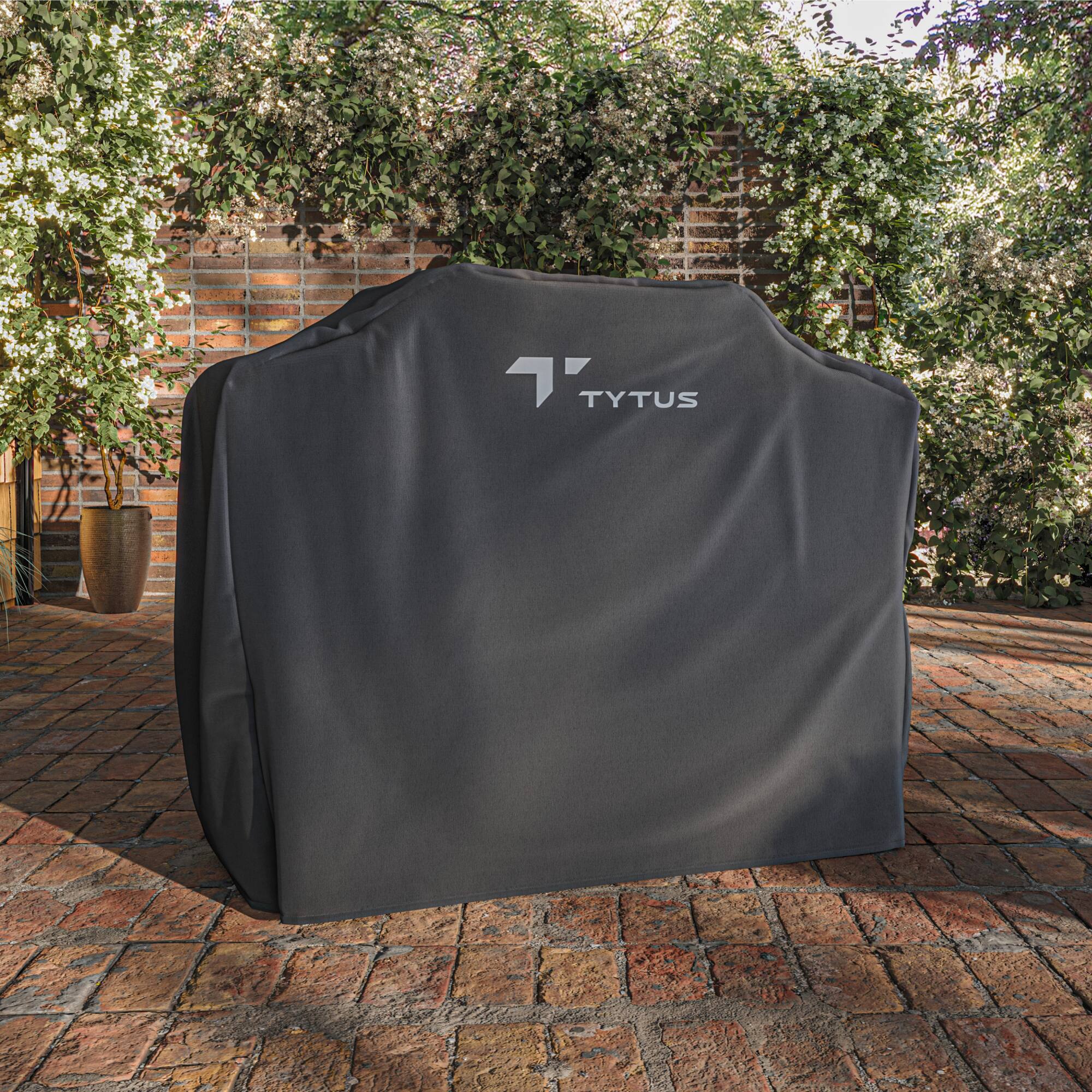 Alt View 7. TYTUS Grills - TYTUS Emberwood Cover for Grill and Prep Cart with Grill - Black.