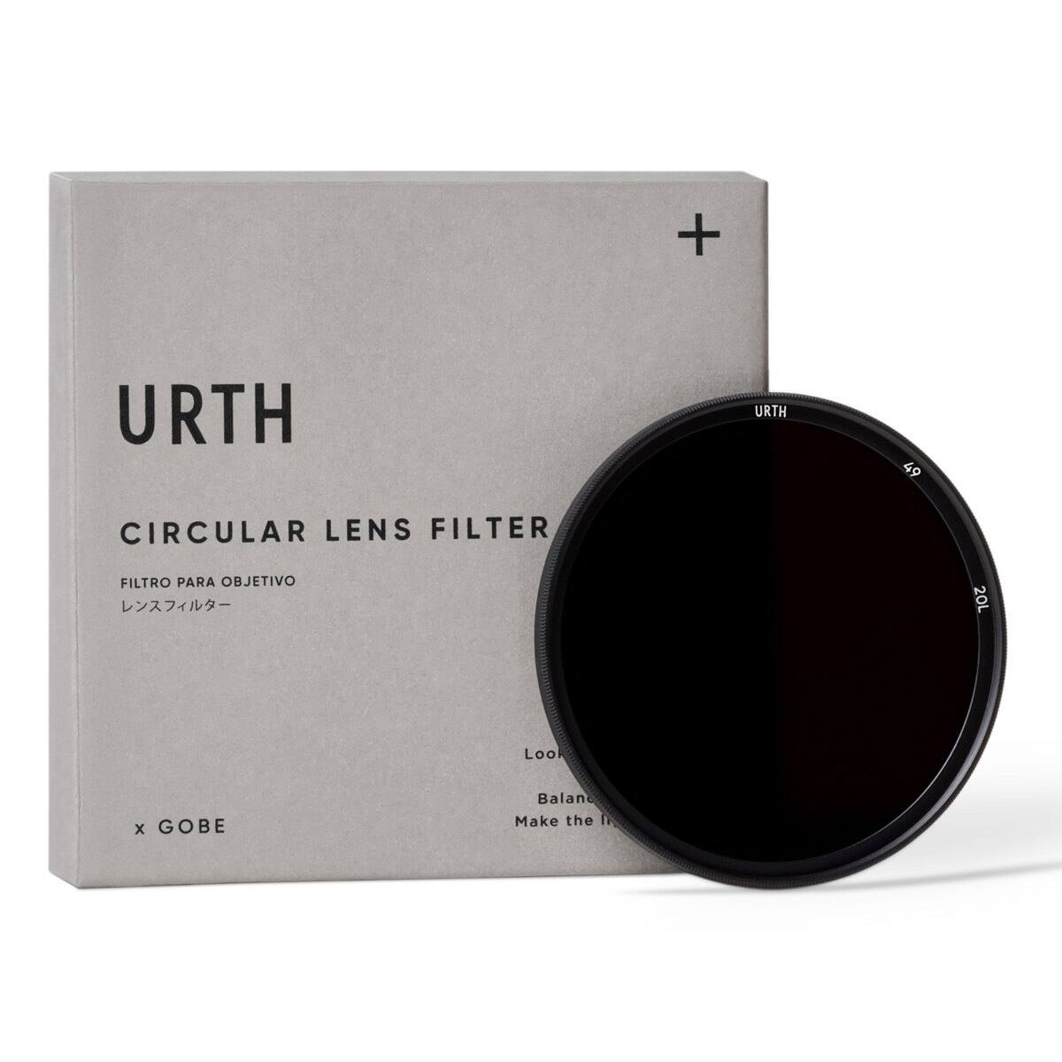 URTH CIRCULAR LENS FILTER FILTRO PARA OBJETIVO 49 20L Look Balance Make the first