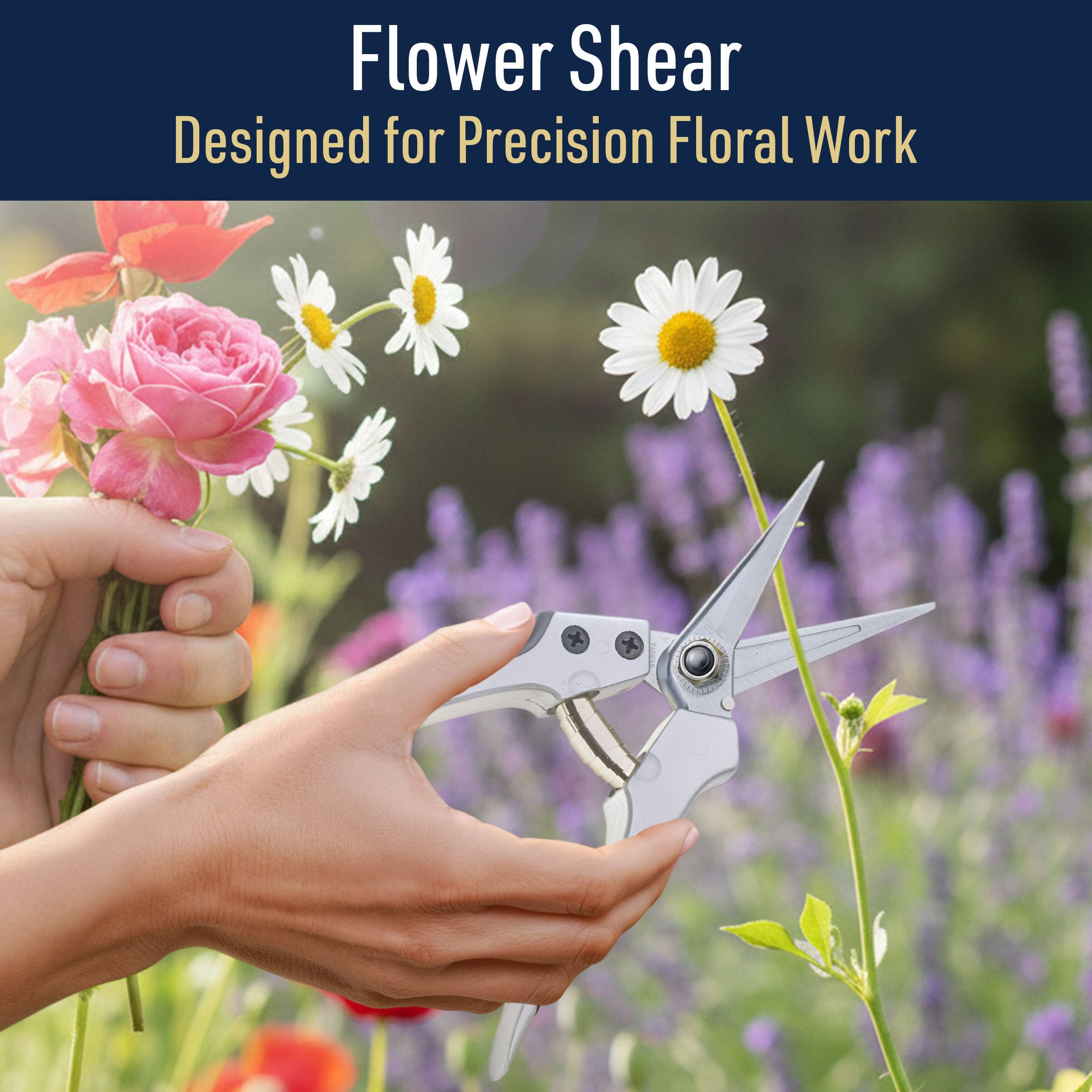 Flower Shear  
Designed for Precision Floral Work