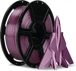 Flashforge - HS PETG 1.75mm High-Speed Filament - 600mm/s, Anti-Tangle, Low Shrinkage, Fits Most 1.75mm 3D Printers - Metallic Purple
