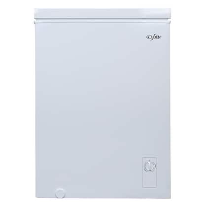 Golden - 5.0 Cu. Ft. Chest Freezer - White