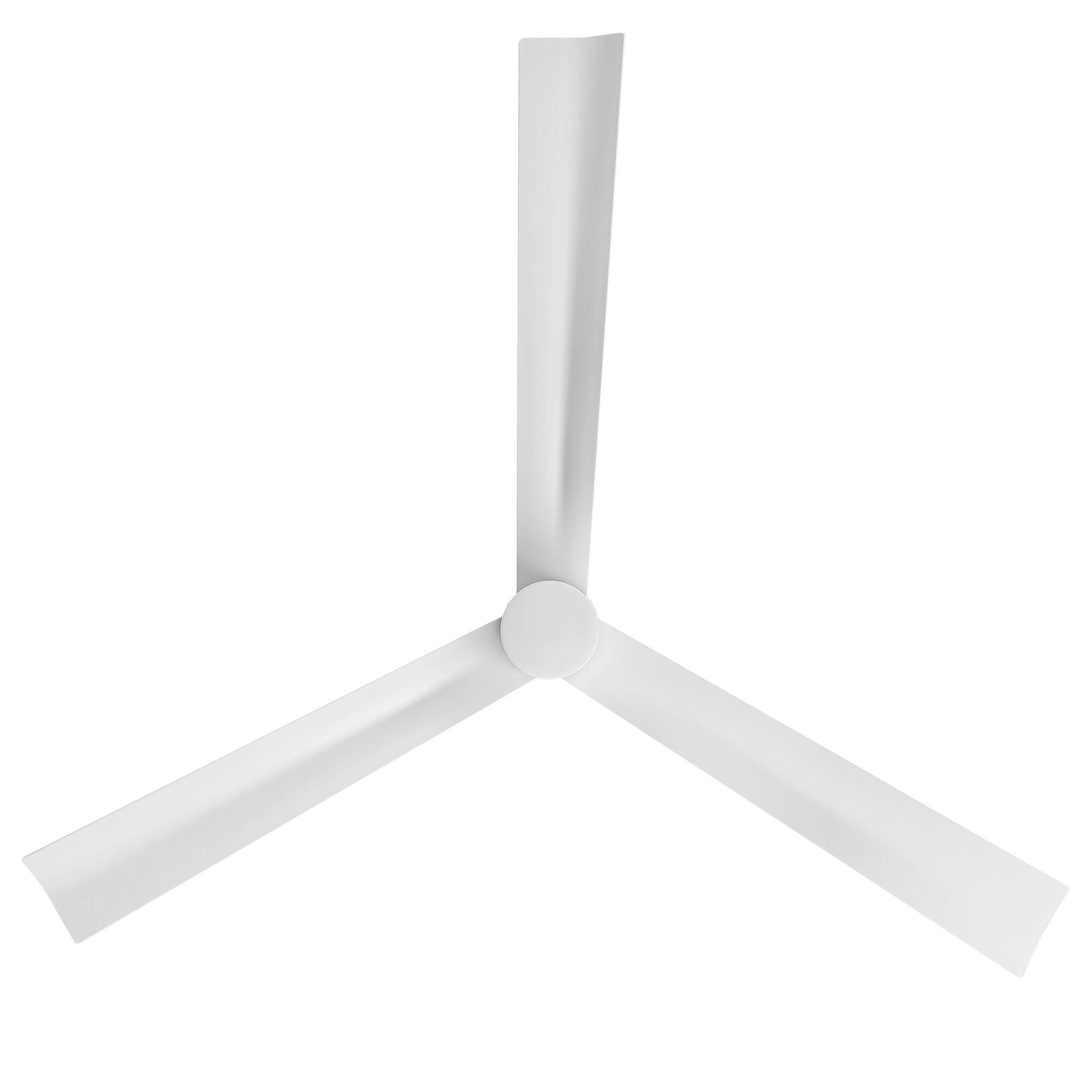 Alt View 9. Parrot Uncle - 50" Modern White 3CCT Integrated LED Ceiling Fan with Light and Remote - White.