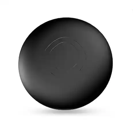 Front. Cluzine - Smart Anti-Lost Tracker Compatible with Google Android, Luggage Suitcase Bag Positioning Locator Black - Black.