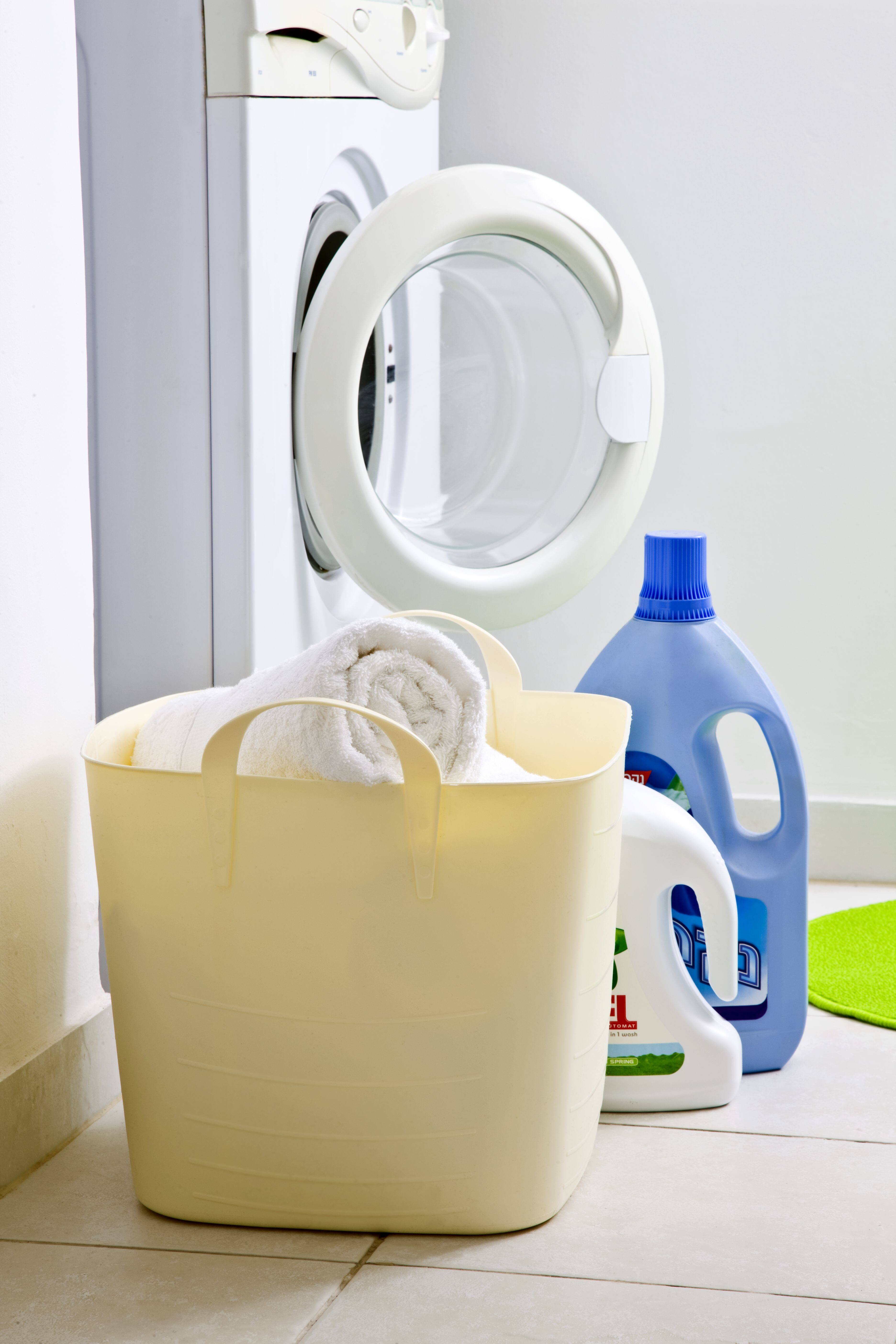 Alt View 5. Life Story - Life Story Tub Basket 6.6 Gal Plastic Storage Tote Bin w/ Carry Handles (6 Pack) - Tan.