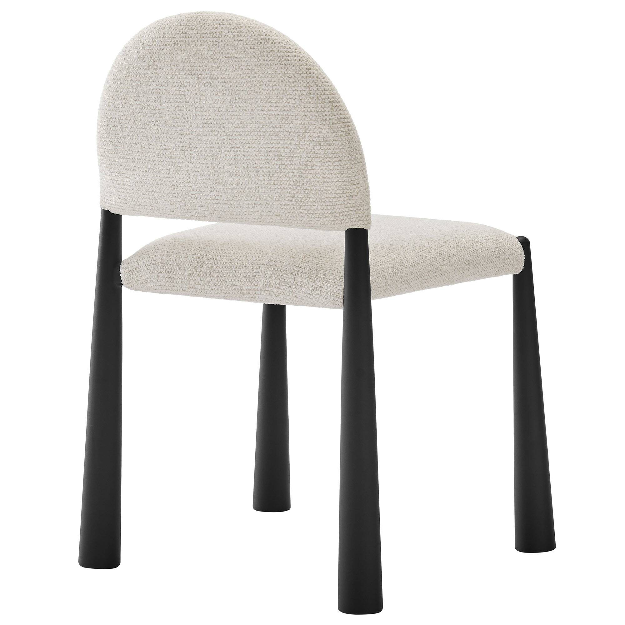 Alt View 2. Modway - Hayley Upholstered Fabric Dining Side Chair by Modway - White.