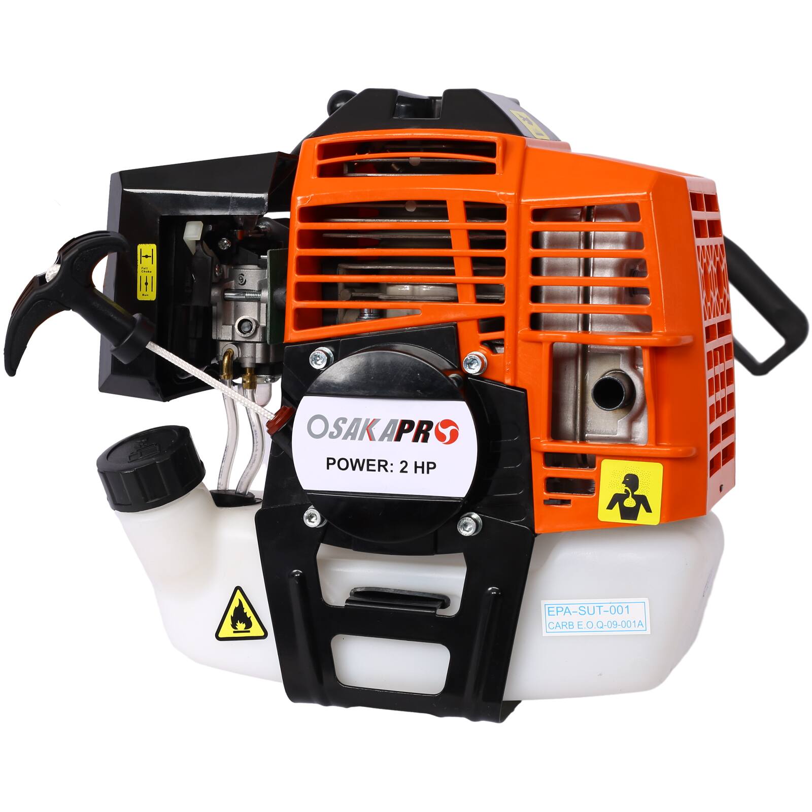 OSAKAPRO  
POWER: 2 HP  
EPA-SUT-001  
CARB E O-Q-09-001A