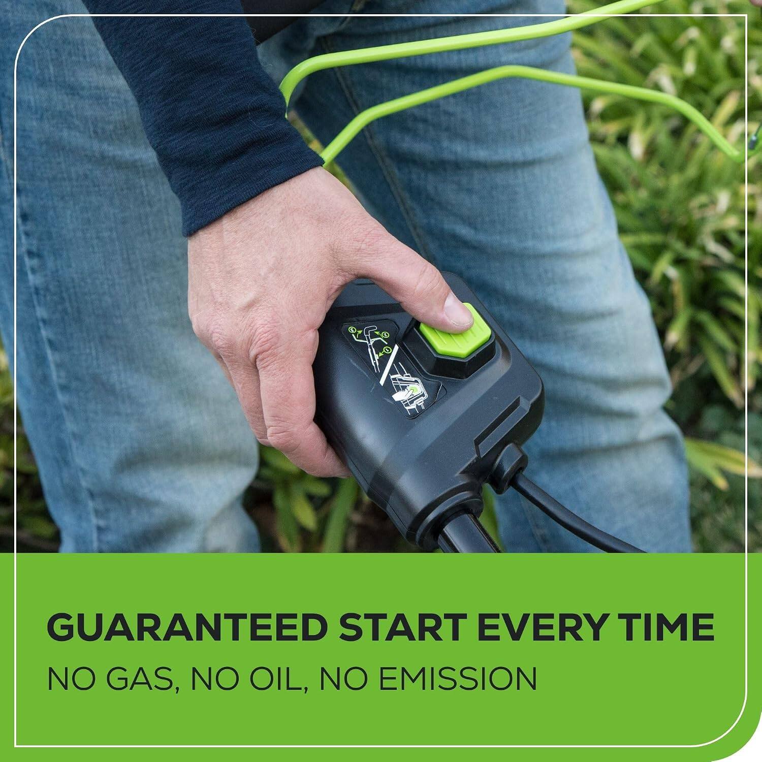 GUARANTEED START EVERY TIME  
NO GAS, NO OIL, NO EMISSION