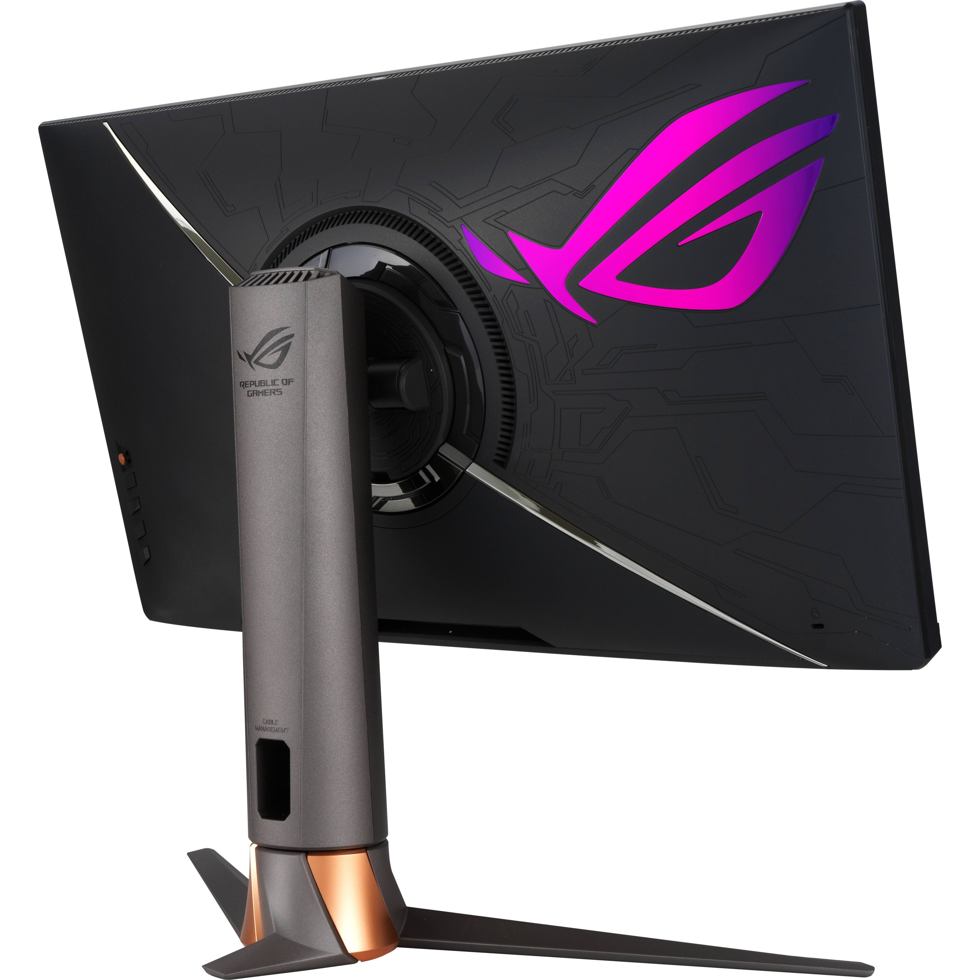 Alt View 18. ASUS - Swift 27 LCD G-SYNC Monitor with HDR (DisplayPort USB, HDMI) - Black.
