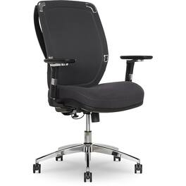 Sharper Image - Flex Back Ergonomic Mesh Swivel Task Chair, (60118-DGRY) - Dark Gray
