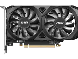 MSI - Ventus GeForce RTX 3050 6GB GDDR6 PCI Express 4.0 x8 ATX Graphics Card RTX 3050 VENTUS 2X 6G OC