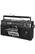 Angle. QFX - Radio/Cassette to MP3 Boombox Converter - Black.