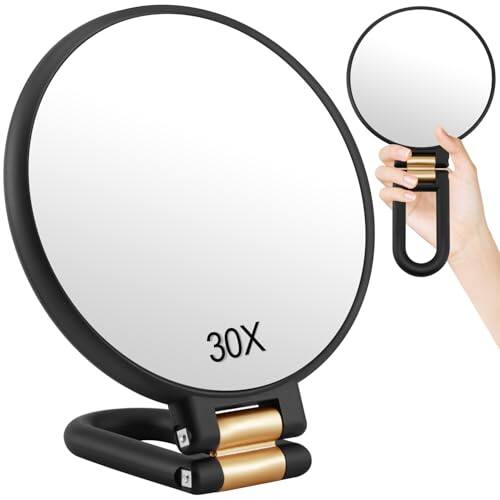Front. Comfort Essence - Mirror Makeup Magnifying Desk High Quality Modern Design Elegant Stylish Professional User Friendly - Black.