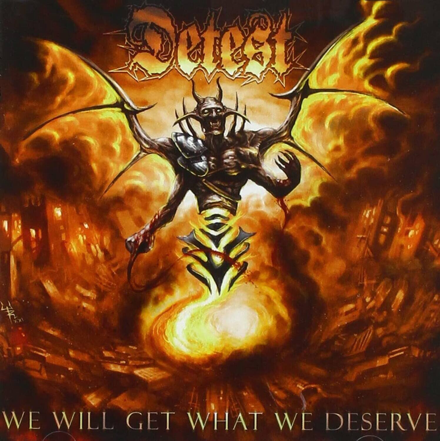 Detest - We Will Get What We Deserve   - COMPACT DISCS [CD] price history on PriceWatchPro