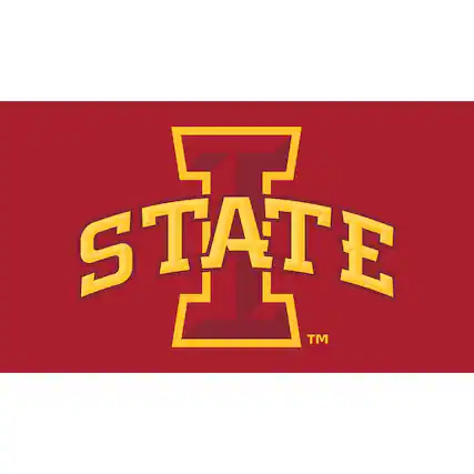 Front. Evergreen Enterprises - Iowa State Cyclones 28" x 16" Turf Mat - Multicolor.