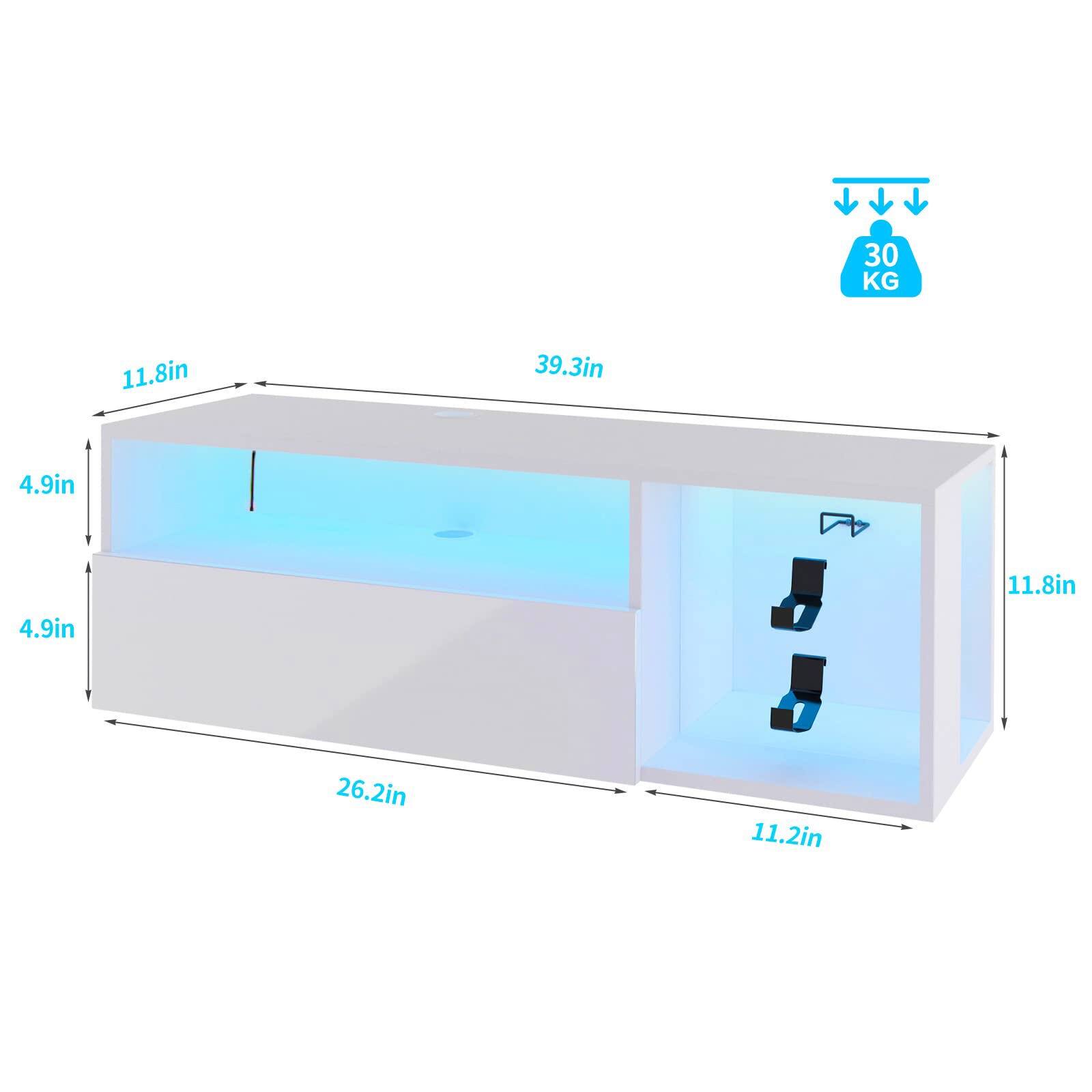 30 KG  
11.8in  
39.3in  
4.9in  
4.9in  
26.2in  
11.2in  
11.8in