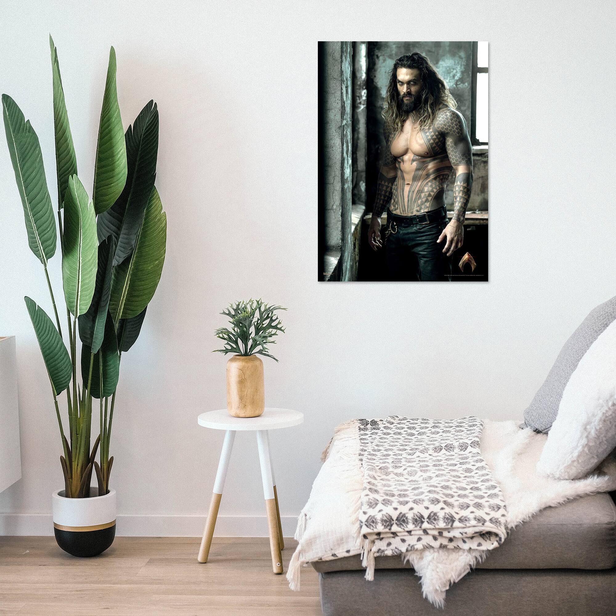 Alt View 2. Trend Setters - Justice League (Aquaman) MightyPrint™ Wall Art - Multicolor.