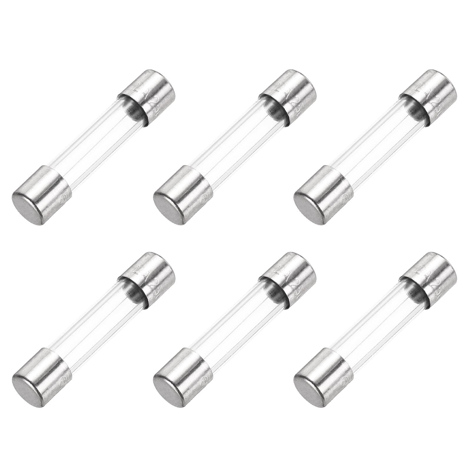 Unique Bargains - 2A 250V 6x30mm Time Delay Glass Fuse UL Listed Slow Blow Fuse for Home Appliances 6pcs price history on PriceWatchPro