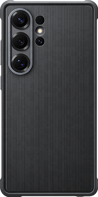Samsung - Rugged Case For Galaxy S25 Ultra - Black
