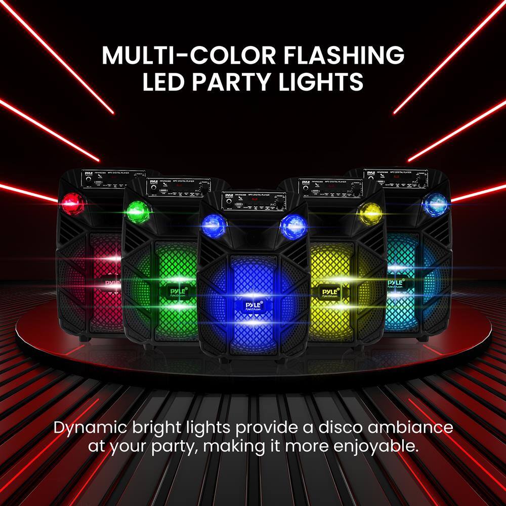 MULTI-COLOR FLASHING LED PARTY LIGHTS

Dynamic bright lights provide a disco ambiance at your party, making it more enjoyable.