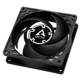 Arctic - P8 PWM PST 80 mm PWM Fan with Cable Splitter - 1 Pack - Black