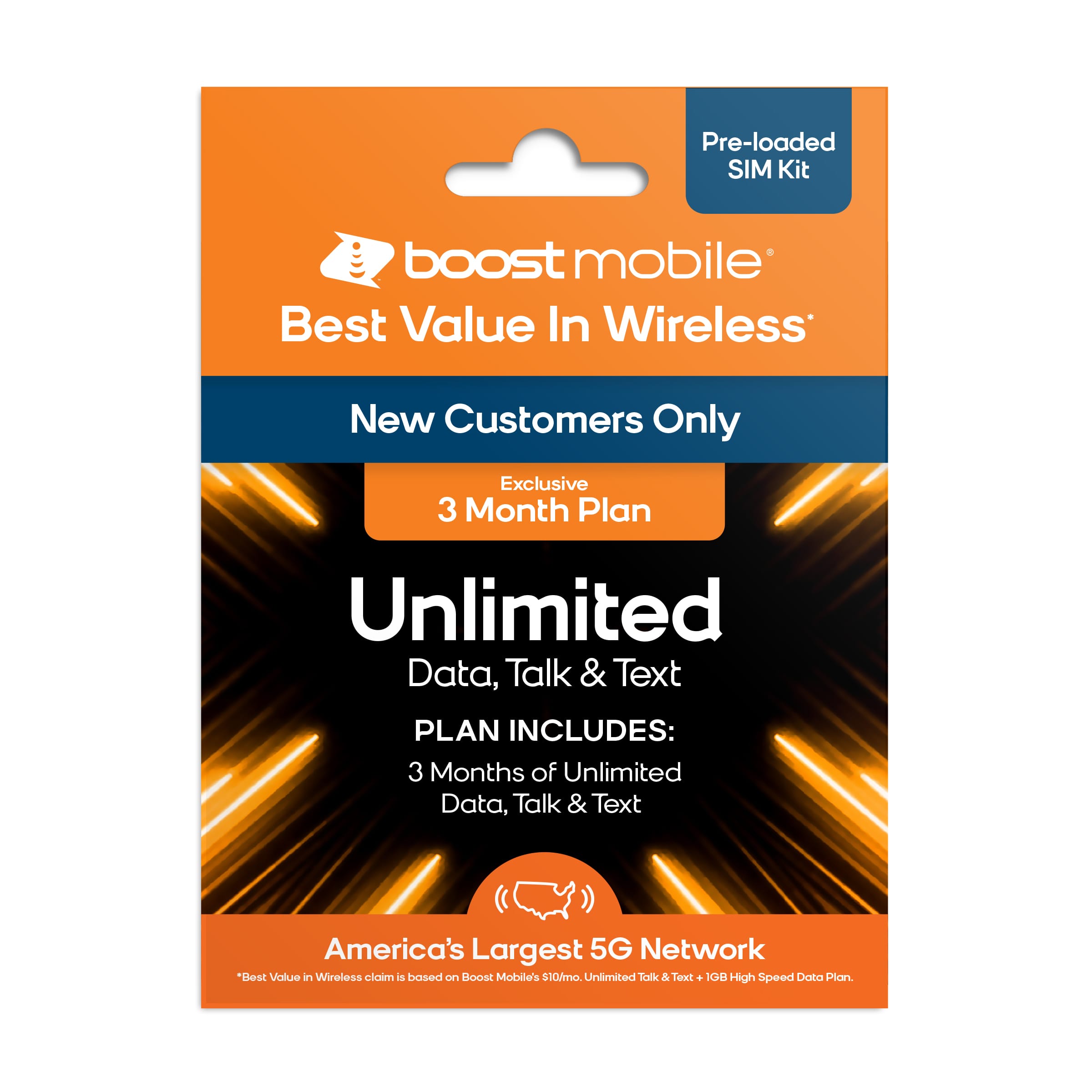 Boost 3 high quality month unlimited data plan